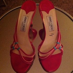 Gorgeous Pink Jimmy Choo Sandals!